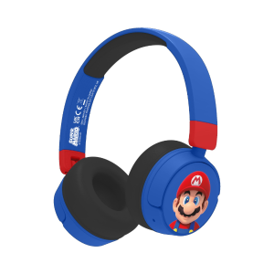 Super Mario - It's Me - Junior Bluetooth Headphones - Blue