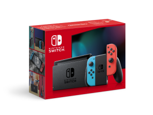Nintendo Switch Console Neon Blue- Neon Red