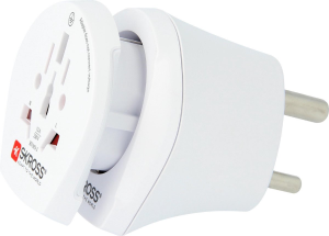 Skross Country Adapter Combo World To India White