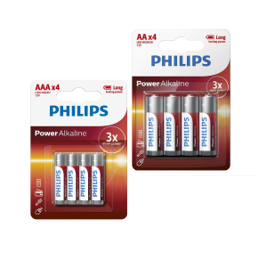 Philips Batteries Power Alkaline AA 4+4 Blister