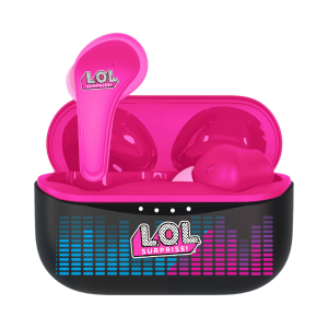 LOL Surprise TWS EarPods - Black/Pink