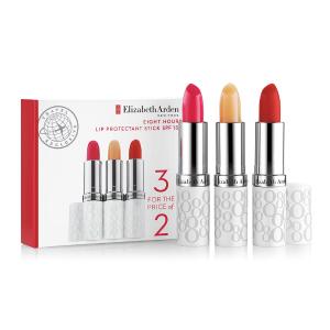 Eight Hour Cream Lip Protectant Stick Sheer Tints Sunscreen SPF 15 Trio