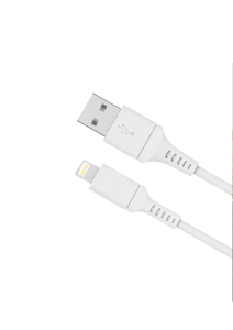 Mitone USB-A to lightning cable 2M  White