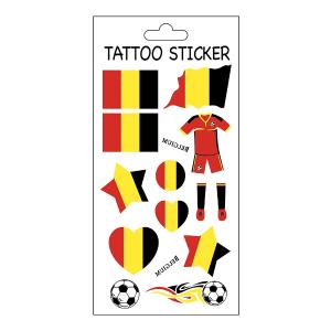 Belgium tattoo set