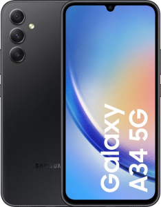 Samsung Galaxy A34 5G + 128GB Black