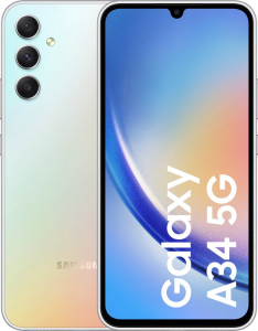 Samsung Galaxy A34 5G + 128GB Silver