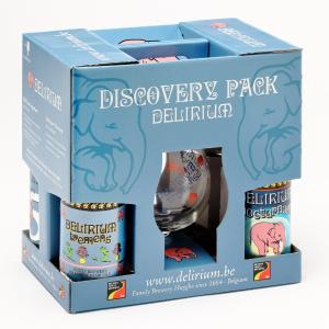 Delirium Discovery Pack With Glass 4x33cl