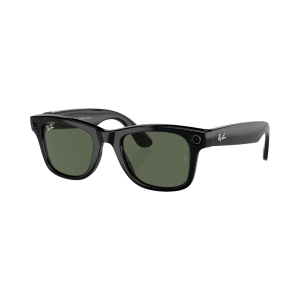 Ray-Ban Meta Wayfarer Sunglasses - Black/Green