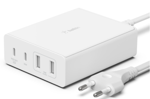 Belkin DeskTop Charger 4-Ports Dual C/A 108W White