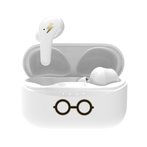 Harry Potter Glasses EarPods - White