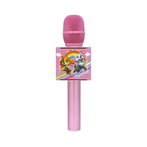 Paw Patrol Pawtastic Bluetooth Karaoke Microphone - Pink