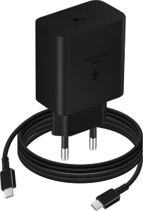 Samsung Wall Charger 45W + USB-C To USB-C Cable 1.8M 5A Black